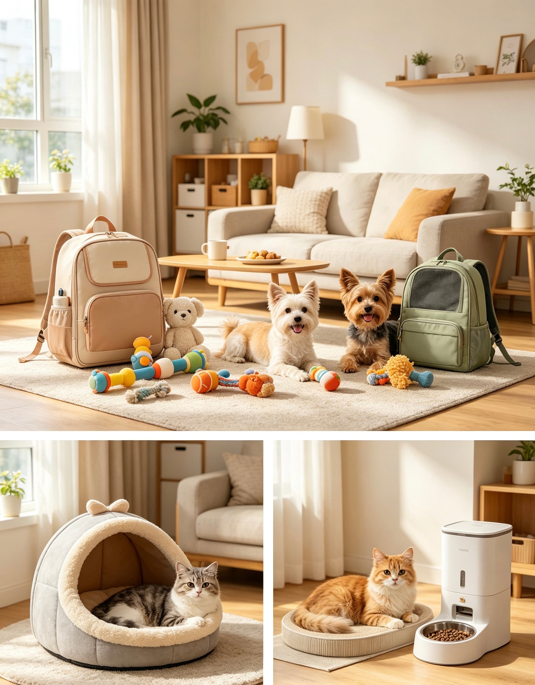 The Ultimate Pet Supplies Guide: Toys, Carriers, Beds & Feeders for a Happy, Healthy Fur Baby