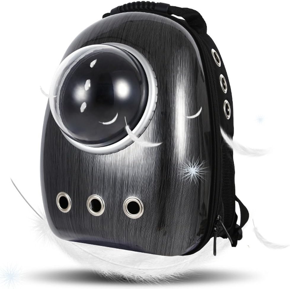 Space Capsule Pet Backpack – Breathable Transparent Cat & Dog Carrier for Travel