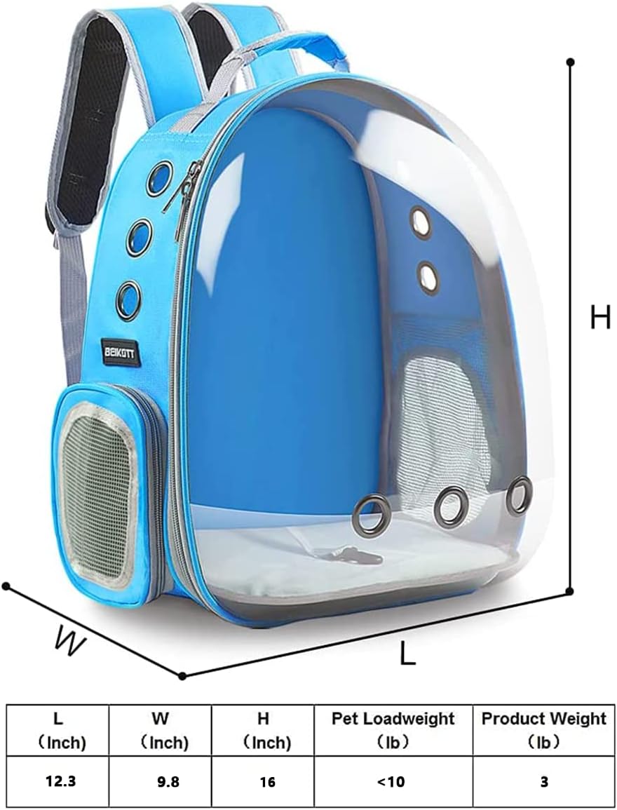 PawPlayHub™ Explorer Pet Carrier Backpack