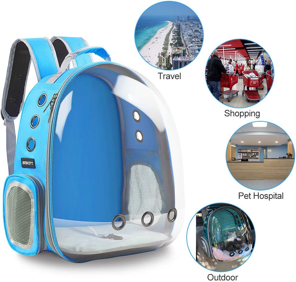 PawPlayHub™ Explorer Pet Carrier Backpack