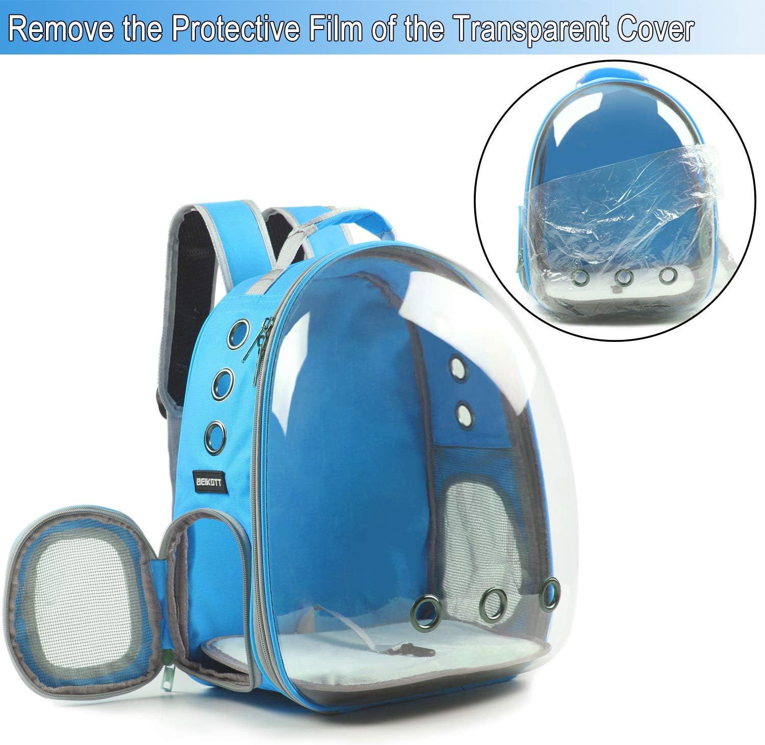 PawPlayHub™ Explorer Pet Carrier Backpack