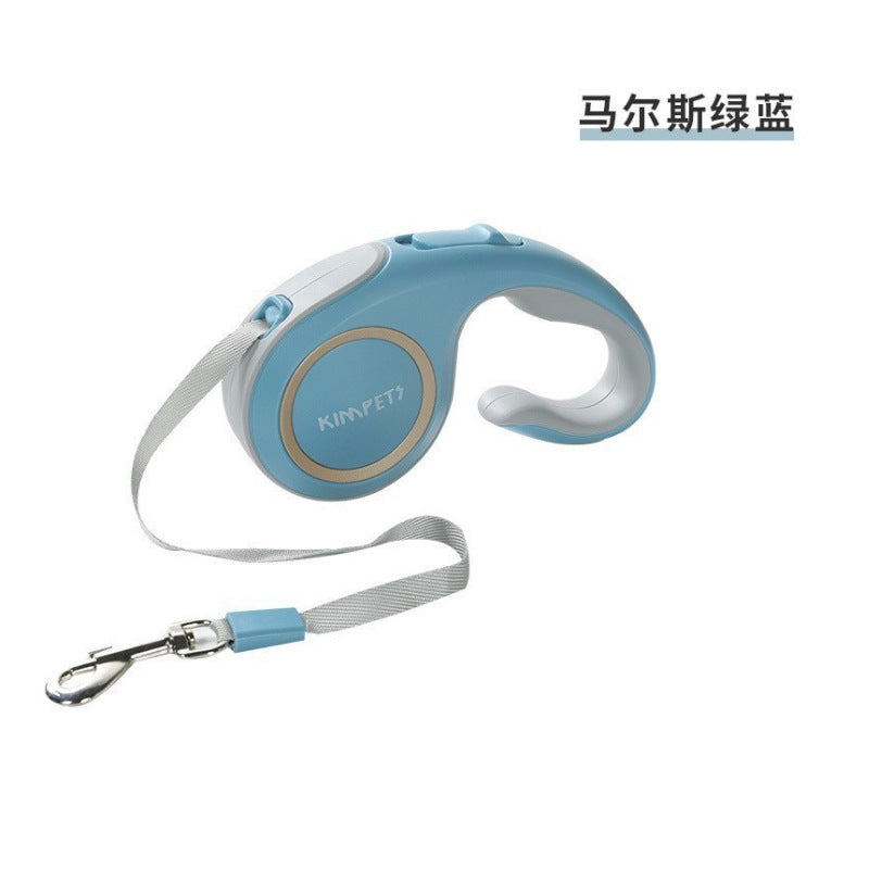 No More Tugging! Premium Retractable Dog Leash with Smooth One-Click Lock
