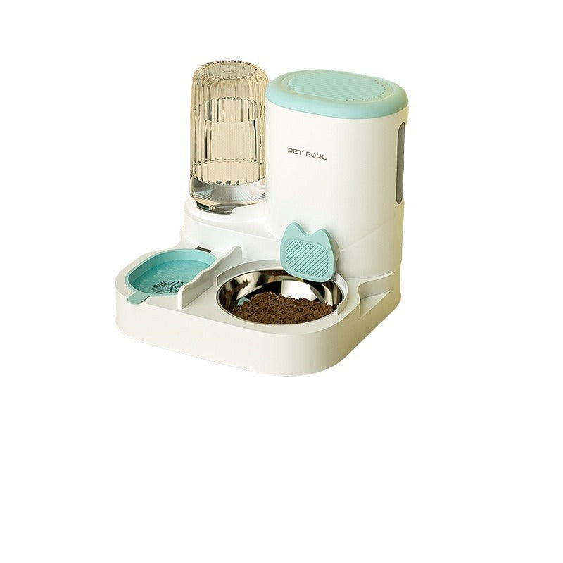 7-Day Automatic Pet Feeder & Water Dispenser – 2-in-1 Cat & Dog Feeding System