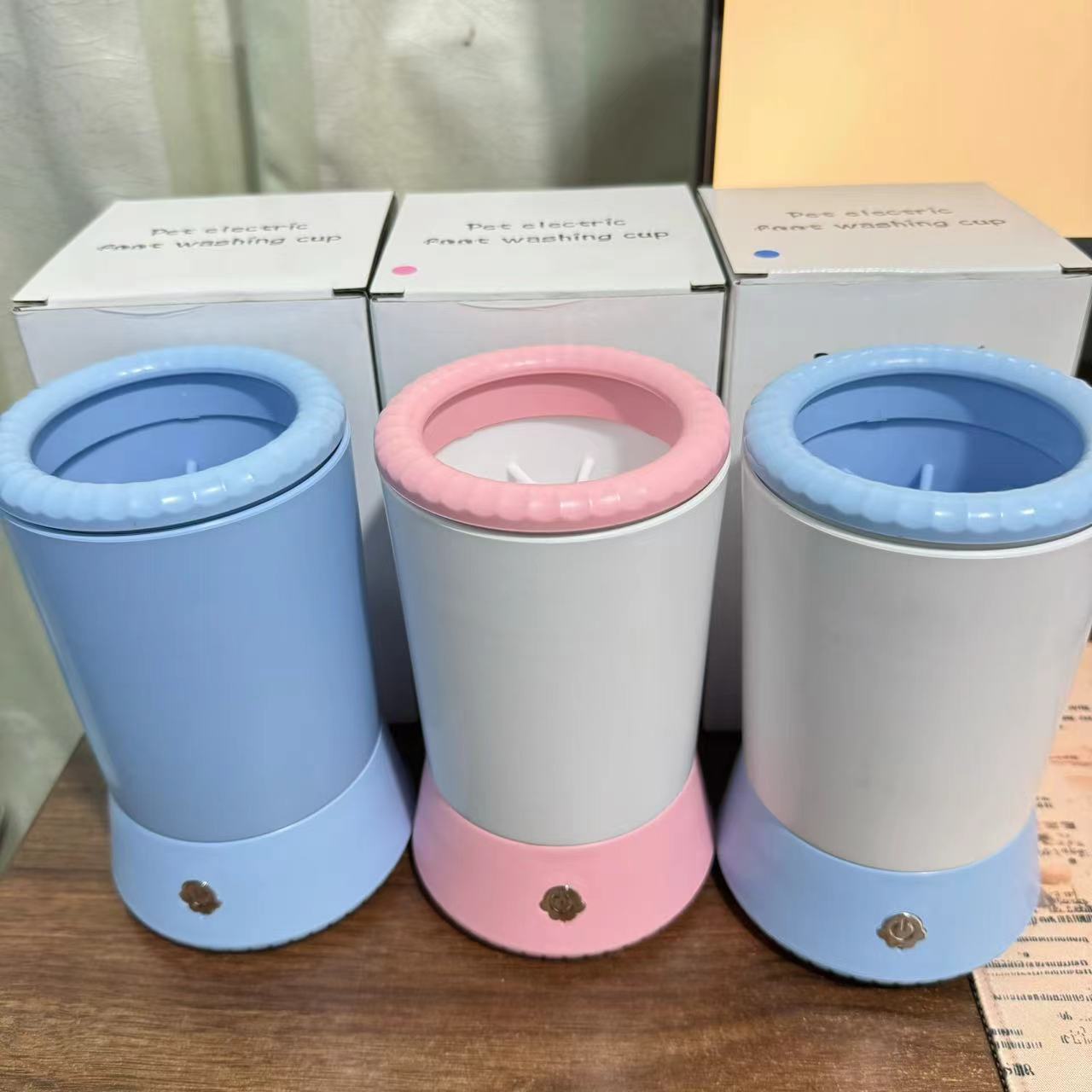 Pet Foot Cleaning Cup Portable Dog Cat Paw Washer Grooming Tool for Bathing Pets