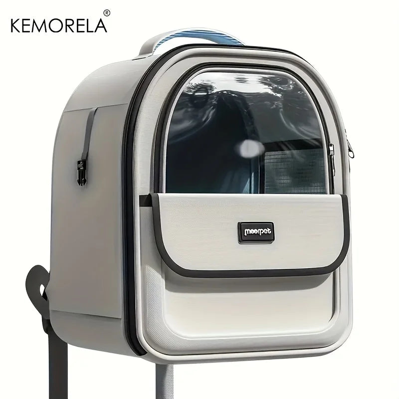 Pet Backpack for Cats And Dogs Large Outdoor Transparent Capsule Breathable Carrying Bag Pet Supplies Cat Backpack