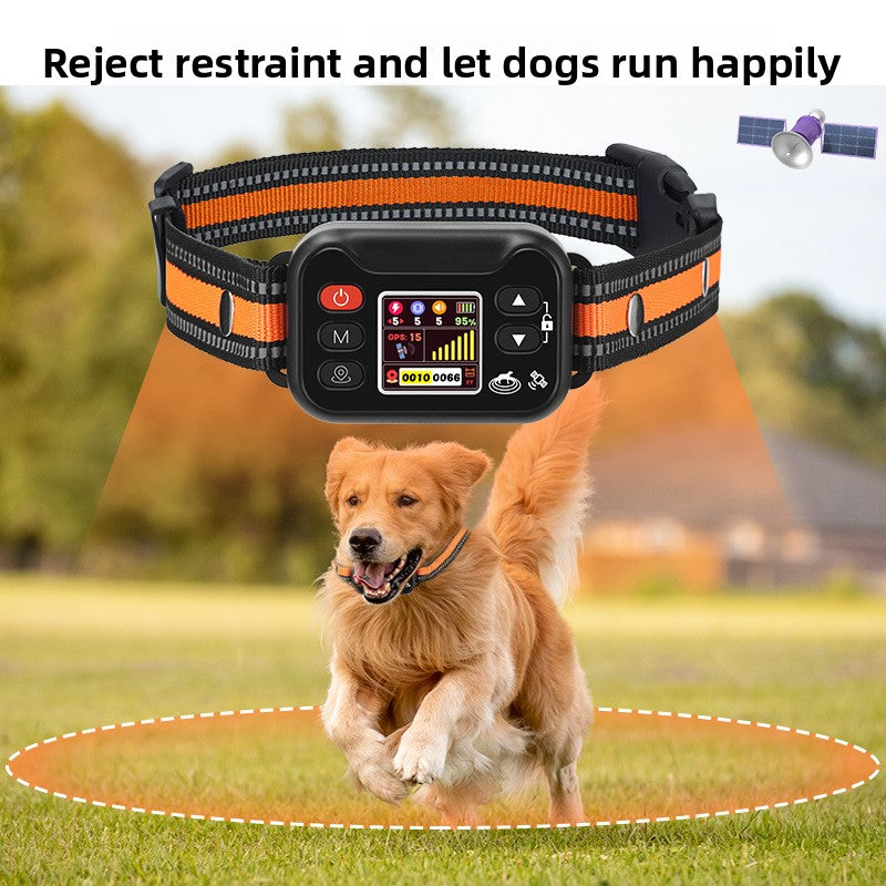 Adjustable GPS wireless boundary range for dogs up to 100 meters