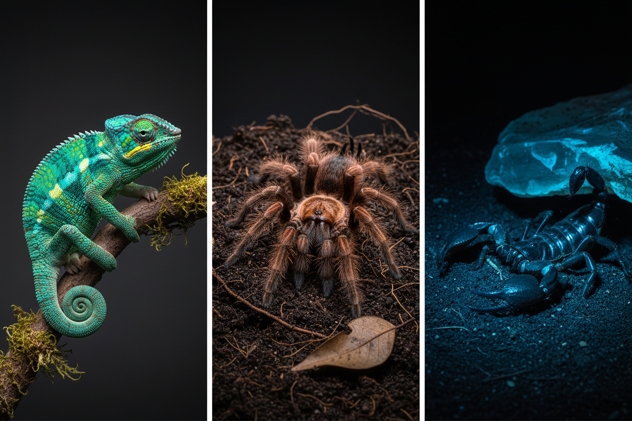 The Complete Guide to Exotic Pets: Expert Care Tips for Reptiles, Arthropods & More