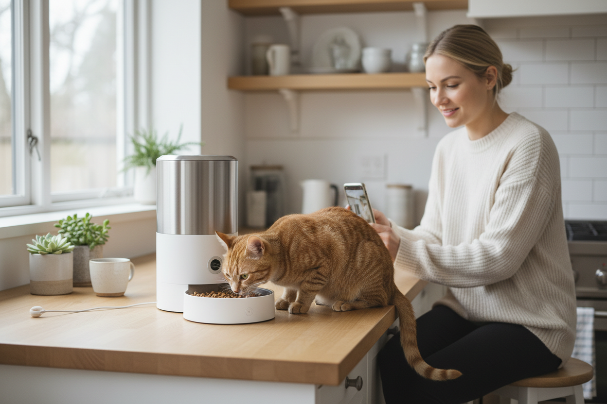 Automatic Cat Feeder with Camera: The Complete Smart Feeding Guide