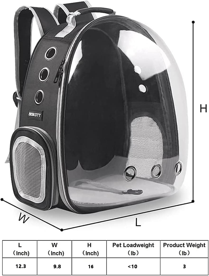 PawPlayHub™ Explorer Pet Carrier Backpack