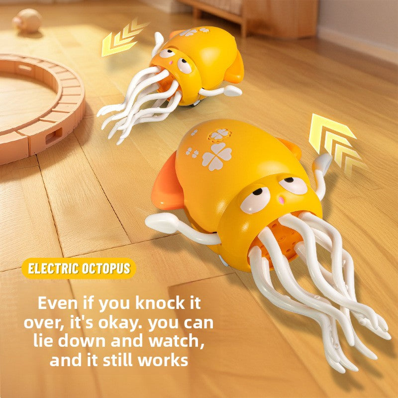 Magic Dancing Squid Cat Toy | Interactive Teaser Wand with Squid Tails for Indoor Cats