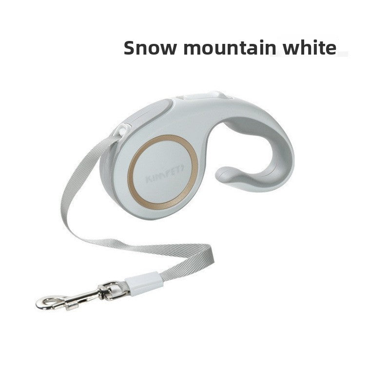 No More Tugging! Premium Retractable Dog Leash with Smooth One-Click Lock