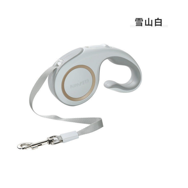 No More Tugging! Premium Retractable Dog Leash with Smooth One-Click Lock