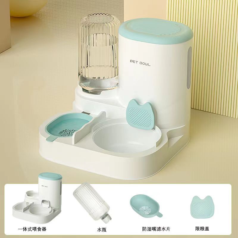 7-Day Automatic Pet Feeder & Water Dispenser – 2-in-1 Cat & Dog Feeding System