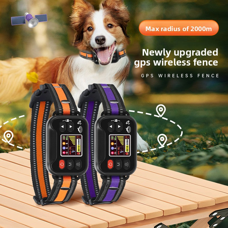 Why choose a wireless GPS dog fence – no wires no digging