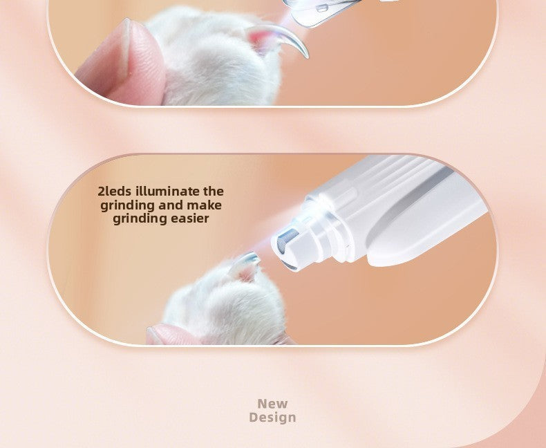 LED Pet Nail Clipper – Safe Dog & Cat Nail Trimmer with Light for Precision Cutting