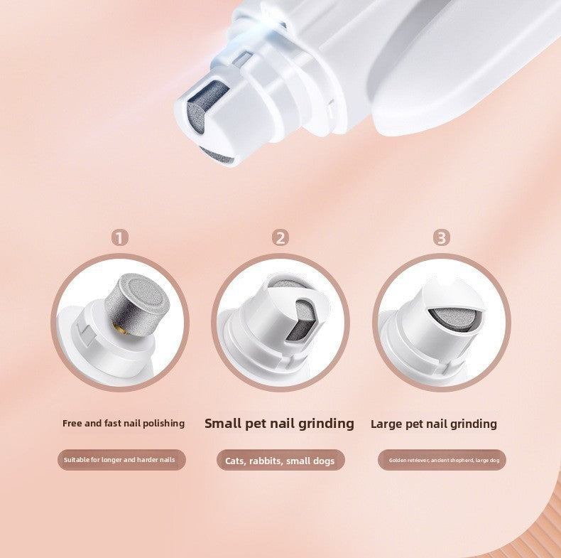 LED Pet Nail Clipper – Safe Dog & Cat Nail Trimmer with Light for Precision Cutting
